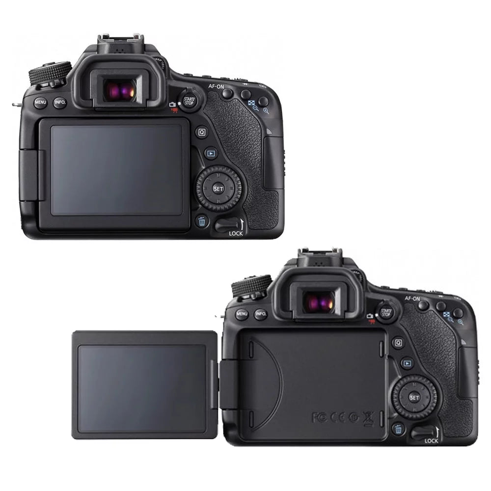 Canon EOS 80D 24.2 Megapixel Digital SLR Camera Body Only - Black - 3" Touchscreen LCD - 16:9 - E-TTL II - 6000 x 4000 Image - 1920 x 1080 Video - HDMI - PictBridge - HD Movie Mode - Wireless LAN - 12
